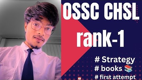 OSSC CHSL  SYLLABUS ✅// # PREPARATION STRATEGY and 📚 BOOKS !! @ yogendra bisoi