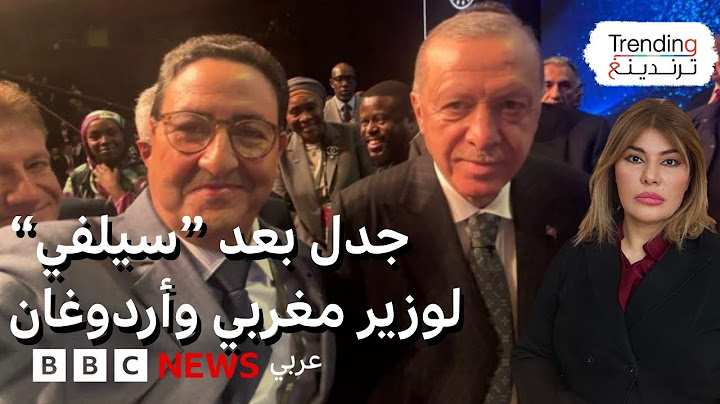 صورة سيلفي لوزير مغربي مع أردوغان تثير انتقادات وردود فعل في الشارع المغربي