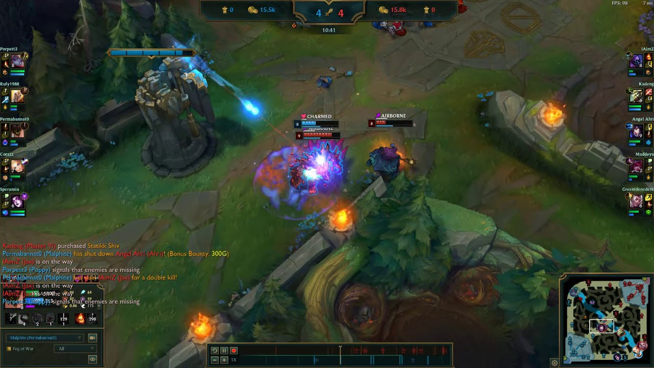 Dont dive again. Malphite Mid s9