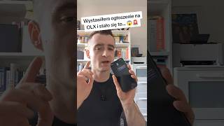 Wystawiłem ogłoszenie na OLX i stało się to... 😱🚨 #olx #scam #oszustwo