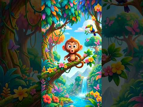 बंदर के साथ कुछ ऐसा हुआ🐒something like this happened with the monkey #shorts #viral