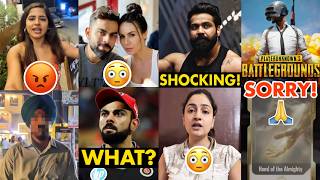 Famous UNEXPECTED TWIST! Serious Allegations Against YouTuber…😨, Virat Kohli With Whom?, PUBG Apologises Wealth