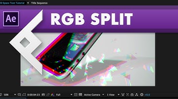 RGB Colour Splitting in After Effects