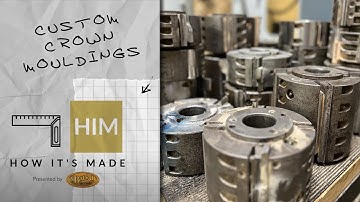 How We Make Crown Mouldings at Our Facility (How It’s Made)
