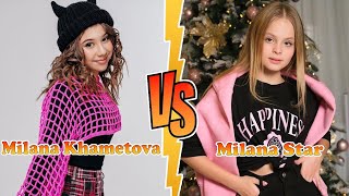 Milana Star Vs Milana Khametova Transformation New Stars From Baby To 2023