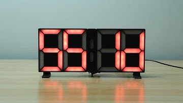 DIY 7 Segment (and Grid-)Clock / Sketch v6 (nodeMCU/ESP8266)