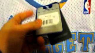 NUGGETS CARMELO ANTHONY #15 ADIDAS NBA JERSEY