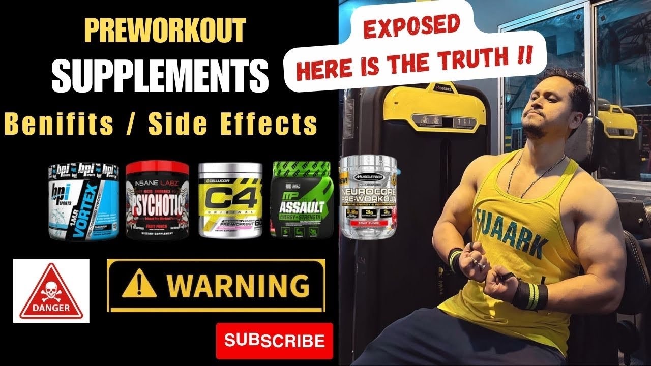 How to use Preworkout / Dangerous side effects of using preworkout
