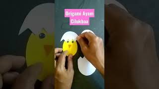 Origami Ayam | Cara Membuat Bentuk Ayam | Ci Luk Baa Origami Ayam | Cara Membuat Bentuk Ayam | Ci Luk Baa