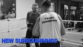 Dominic Donegan links up with Iain Mahood at the Evolution Boxing Club