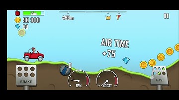 Hill Climb Racing - Gameplay Walkthrough Part 2 - Car 🚗 (iOS, Android)