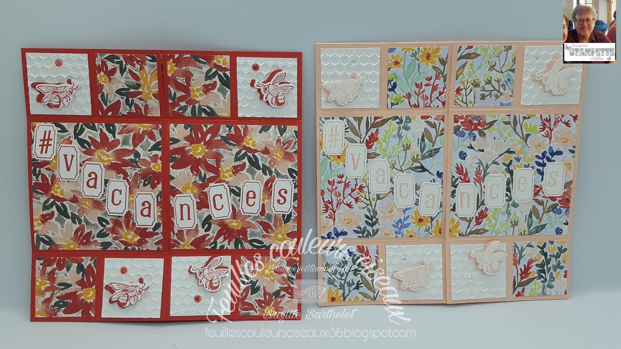 Carte sans fin aux couleurs de l'été