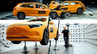 Mercedes Large Eqs Vs Compact Eqa Suv Crash Test