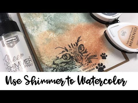 DIY Shimmer Spray - Dollar Store Craft 