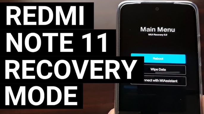 Booting the Xiaomi Redmi Note 10 Series In & Out of Recovery Mode - YouTube
