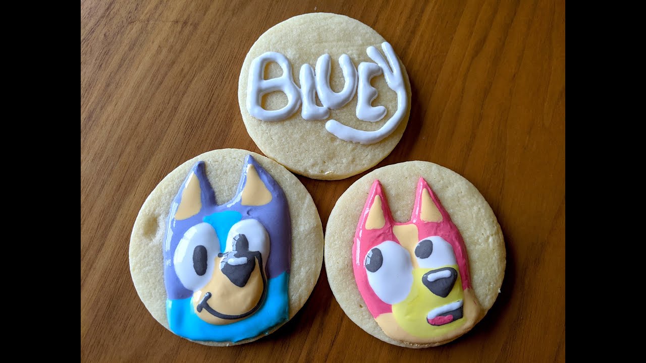 Bluey Cookie Art | 3 Cookies | Disney+ - YouTube