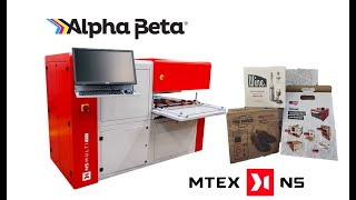 NS MULTI 800 / Impresora para impresión de cartón cajas, POP, corrugados