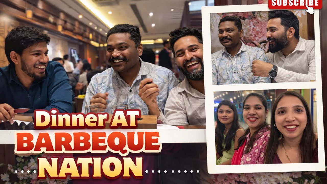 Valentine day celebration 🎉 Barbecue nation😊😇.   #barbequenation #couplevlog #dailyvlog #comedy 