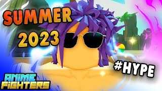 THE NEW SUMMER 2023 UPDATE IS HERE Anime Fighters Simulator* New Divine, Passives and More