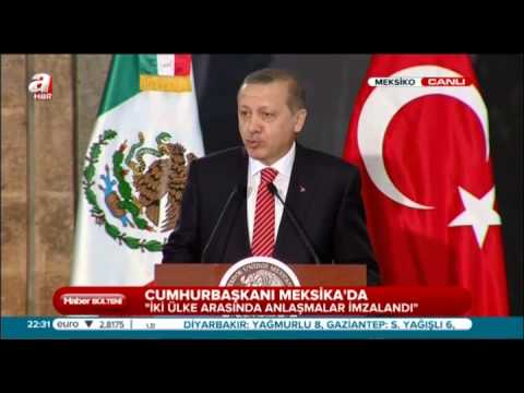 Erdoğan - Nieto Ortak Basın Toplantısı