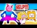 Can LANKYBOX Beat EVIL TENTACLE PIGGY In ROBLOX?! (Piggy Chapter 7!)