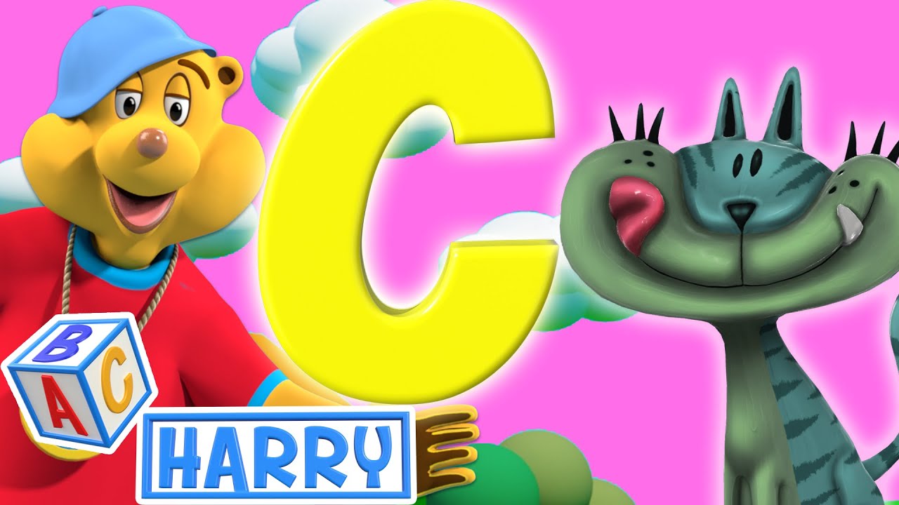 The Letter C | Learn The Alphabet With Phonics | ABC Harry Nursery ...