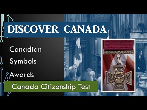Easiest way to pass the Canadian Citizenship Test : Canadian Symbols - Awards - Discover Canada