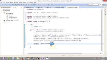 Selenium Tutorial #25 - Selenium WebDriver - Working with Drop Down List values - Part 1