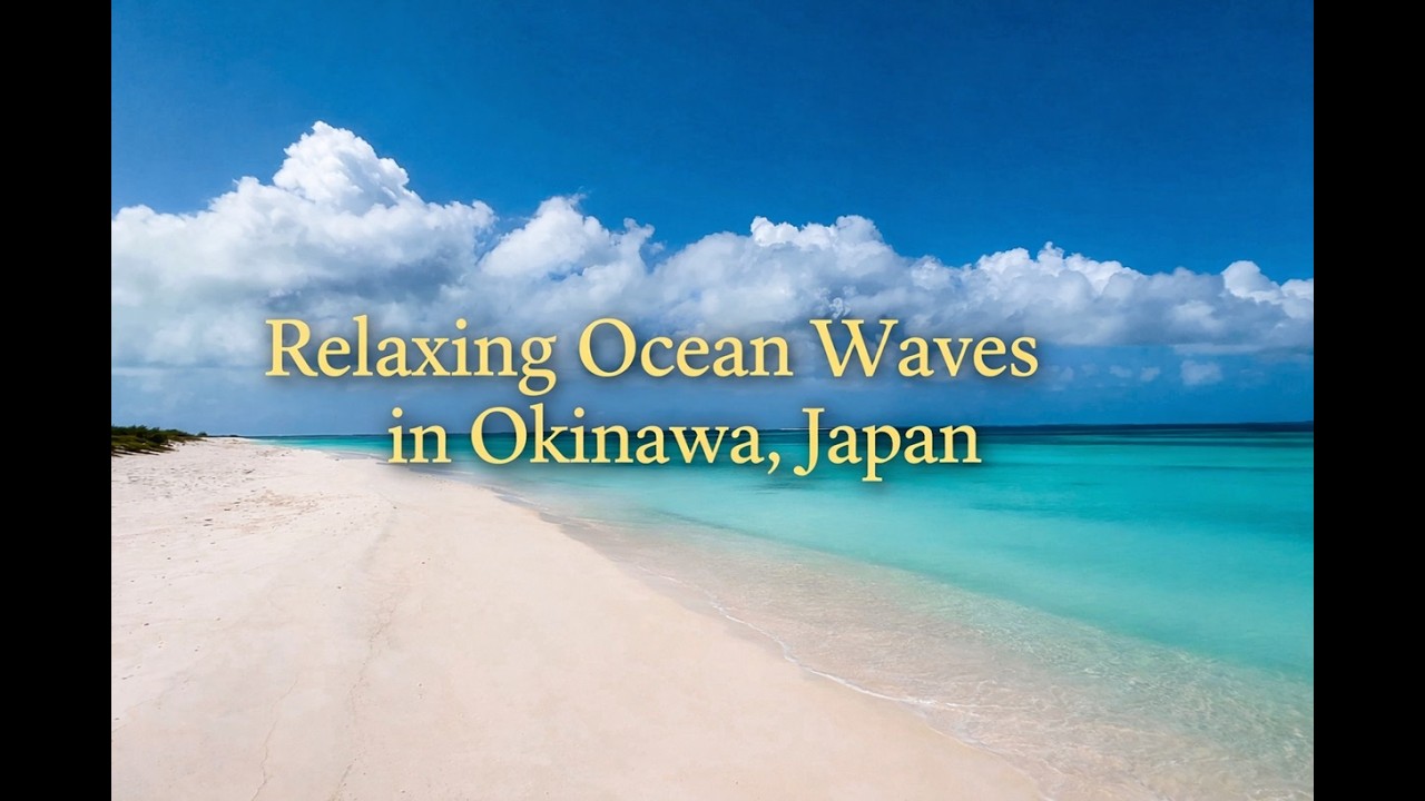 Relaxing Ocean Waves in Okinawa, Japan