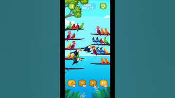 Bird Sort Puzzle l Bird Sort Color Puzzle l Classic Level 48 l Gameplay l Bird Sort Puzzle Challenge
