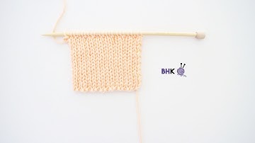 How to Knit the 2x1 Rib Stitch for Complete Beginners