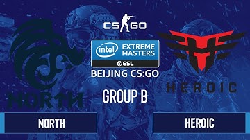CS:GO - North vs. Heroic [Nuke] Map 2 - IEM Beijing 2020 Online - Group B - EU