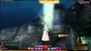 Guild Wars 2 Bloodtide Coast Vista - Jelako Cliffrise