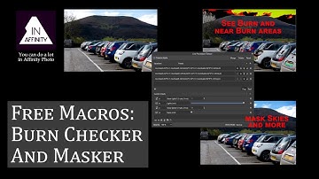 Burn Checker Plus -- Free Macros, Including Masker (for Affinity Photo)
