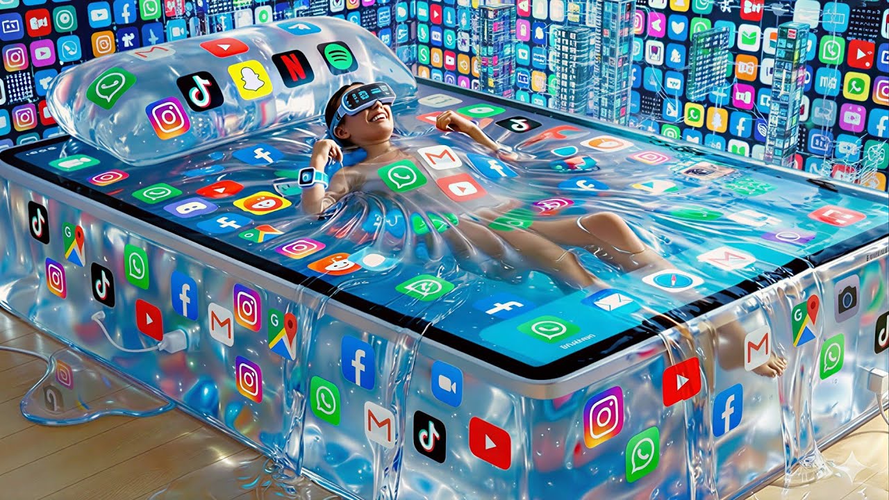 🛏️✨ Luxury AI Smartphone Beds That Look Real | Ultra Satisfying Sleep ASMR ✨