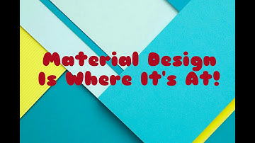 Material Manager Android App