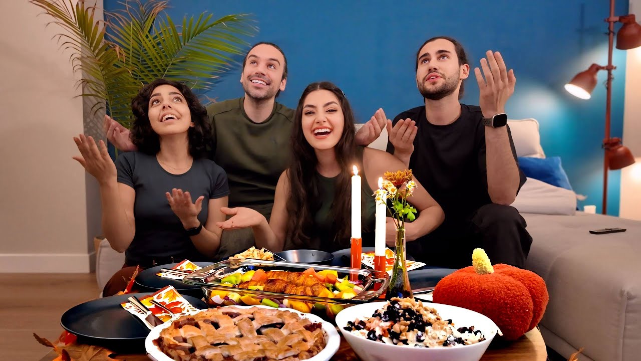 روز ‌شکرگزاری، قشنگ ترین روزمون شد..☺️✨/ Thanksgiving Vlog🥧🍁