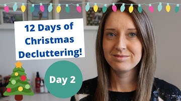 12 Days of Christmas Decluttering Day 2 | declutter challenge | items to sell or donate