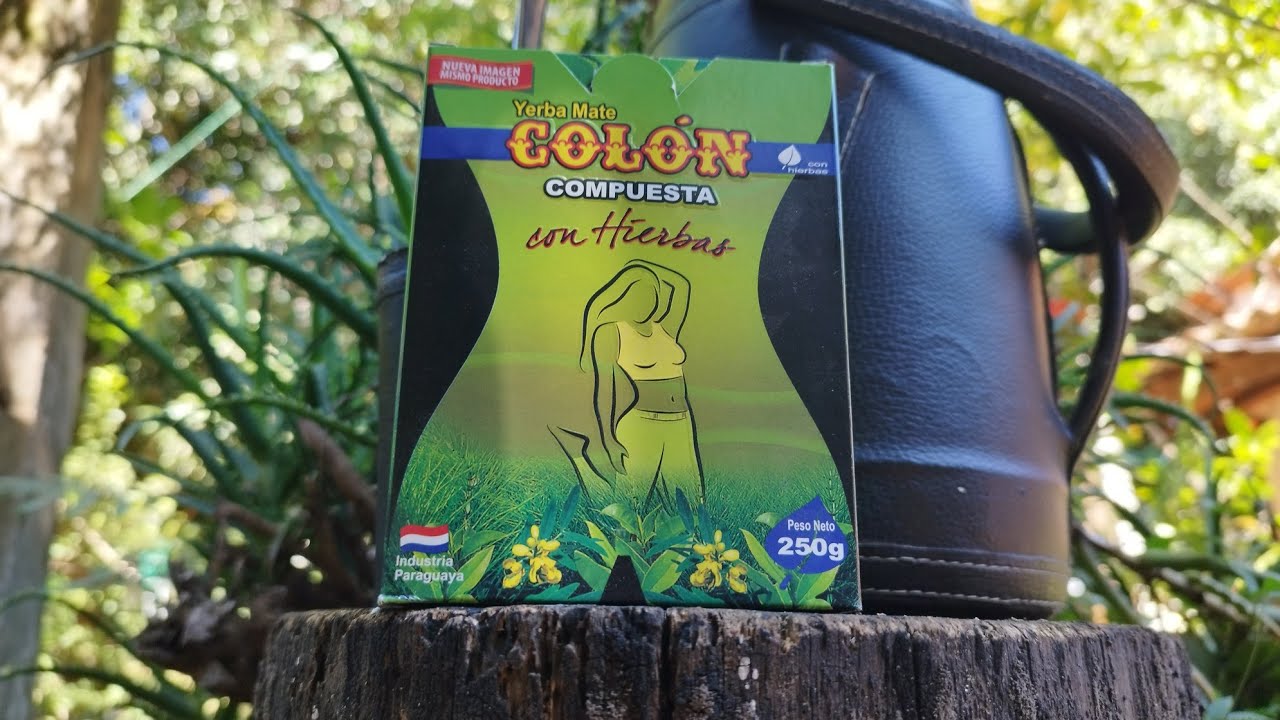 Probando Yerba Mate Colón Compuesta con Hierbas.