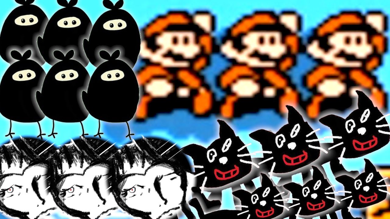 マリオが分身してるけど、気にするな！