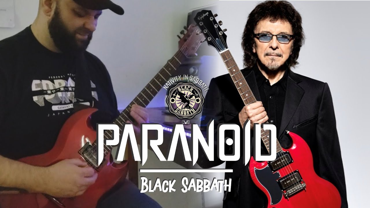 Paranoid (ONLY GUITAR AND DRUMS) by Guto Hilgenstieler YouTube