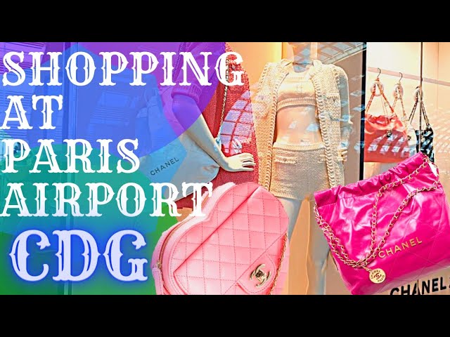 CDG PARIS AIRPORT LUXURY SHOPPING VLOG 2023 * HERMES, CHANEL, DIOR I Charles  de Gaulle PARIS AIRPORT 