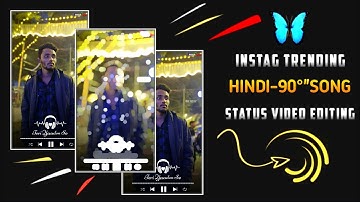 KK :- Thuje Sochta Hoon:-Trending Hindi Song Stutus Editing||Alight Motion Video Editing Hindi Song