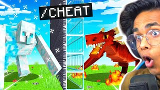 I Secretly CHEATED In a MINECRAFT MOB BATTLE Competition!