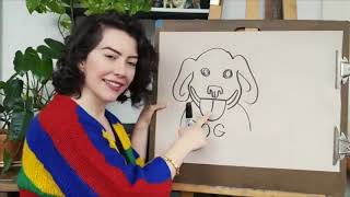 Draw Your ABCs with Miss Juju: C, D, E!
