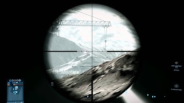 Battlefield 3 Long Range Sniping on Operation Firestorm