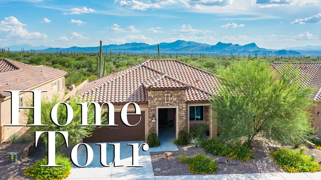 Home Tour Tucson Home for Sale in Dove Mountain 13739 N Rim Trail