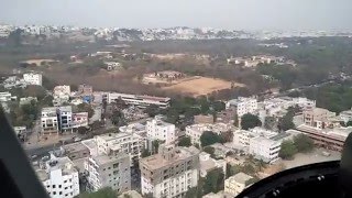 Hyderabad Helicopter joy ride - total coverage  - must watch