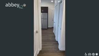 1 bedroom, 1 bathroom Opal Floorplan I Abbey42